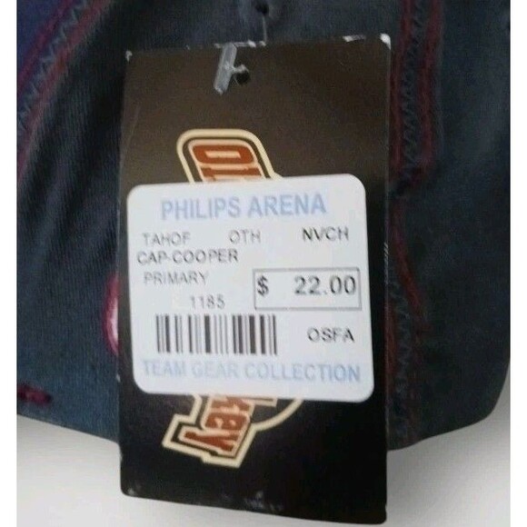 Vintage Y2k Atlanta Thrashers Cap Old Time Hockey Team Gear Collection Blue NWT - Picture 4 of 6